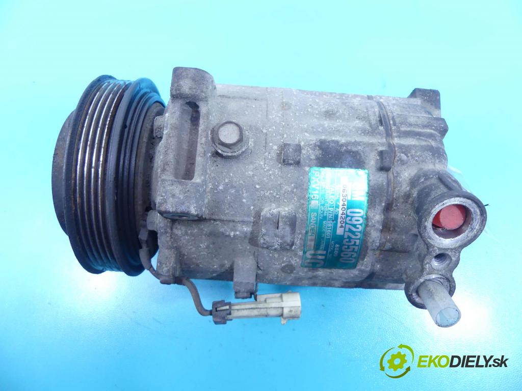 Opel Vectra C 2002-2008 2.2 16v 147 HP manual 108 kW 2198 cm3 5- čerpadlo klimatizácie 09225560
