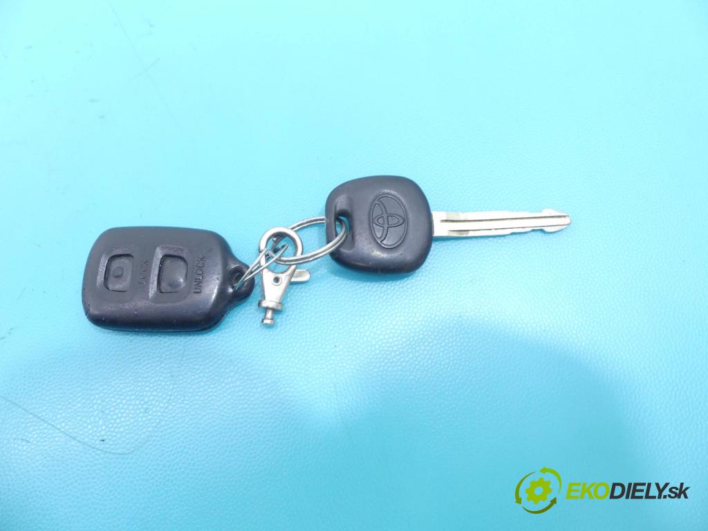 Toyota Corolla E11 1997-2002 1.6 16v 110 HP manual 81 kW 1587 cm3 3- Spínačka  (Spínacie skrinky a kľúče)