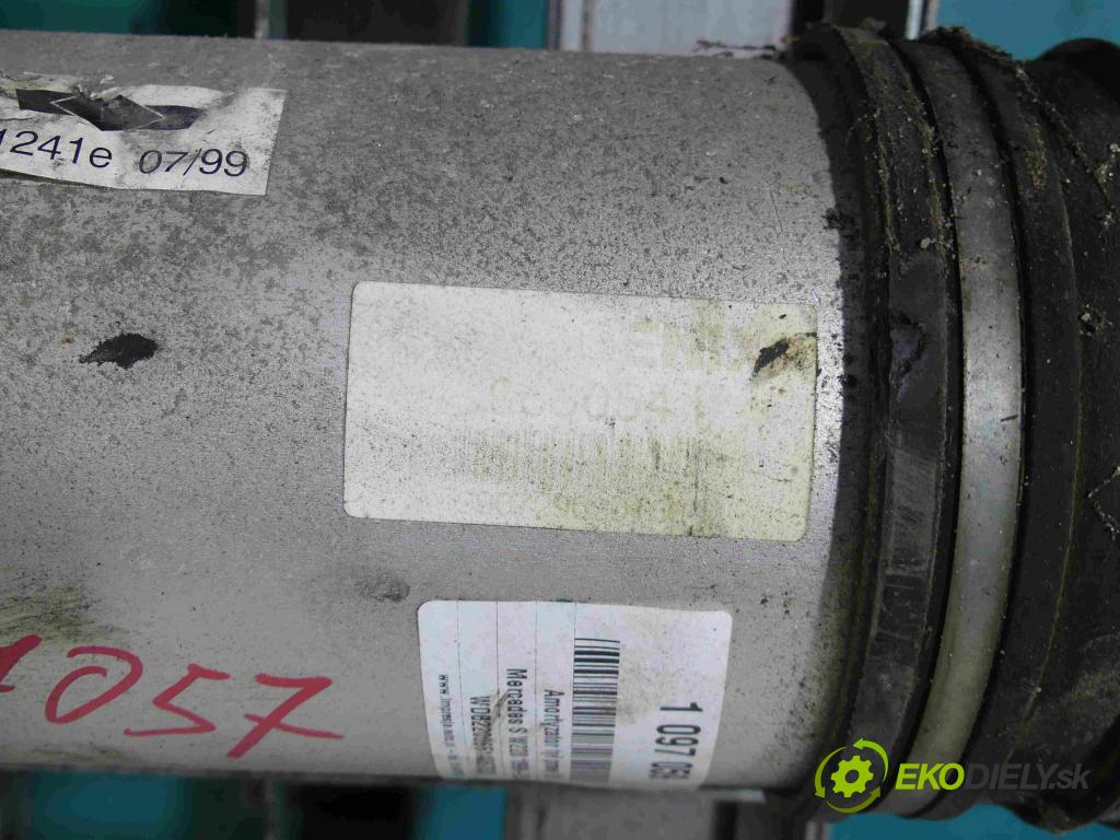 Mercedes S W220 1998-2005 3.2 V6 224 hp automatic 165 kW 3199 cm3 4- tlumič zadní pravý