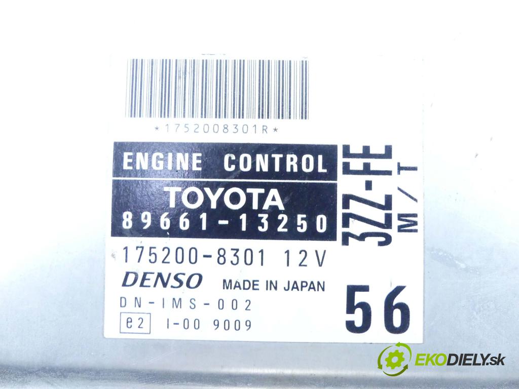 Toyota Corolla E12 2001-2009 1.6 vvti 110 hp manual 81 kW 1598 cm3 5- jednotka řídící 89661-13250