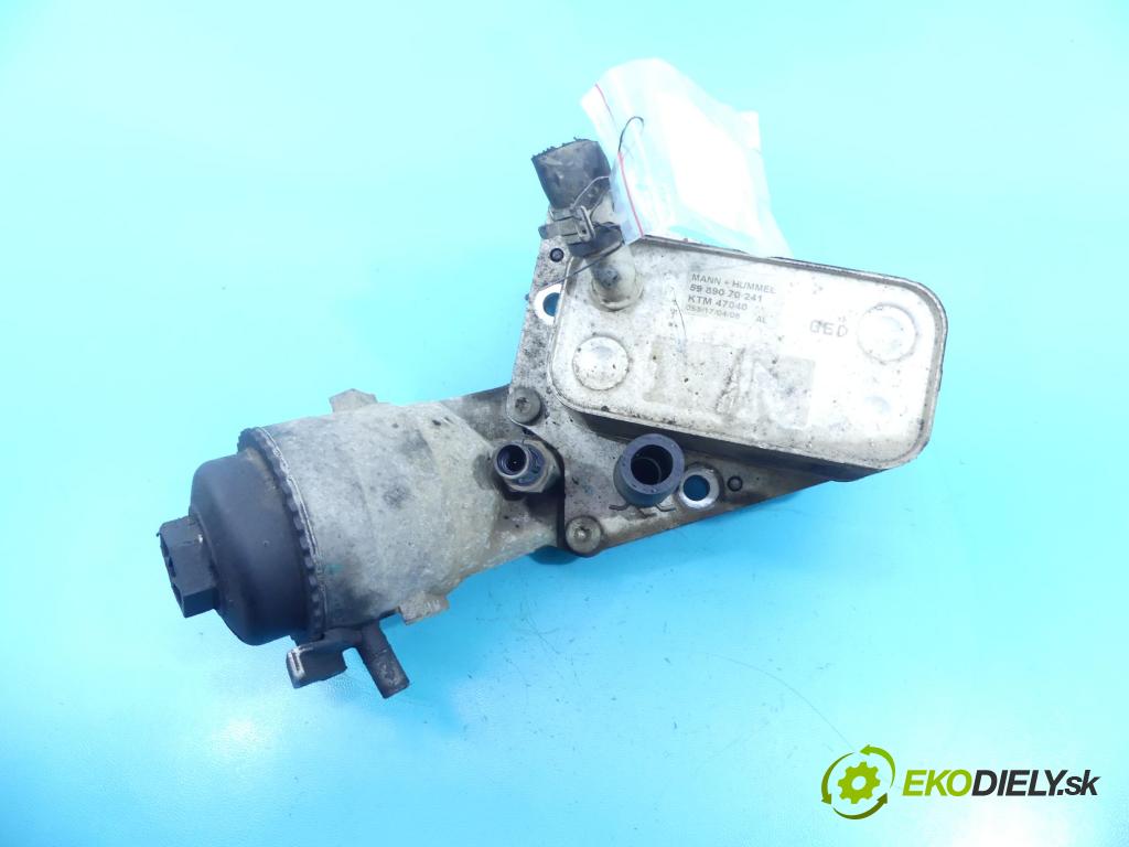 Saab 9-3 II 2002-2012 1.9 TiD 150 HP automatic 110 kW 1910 cm3 5- chladič oleja: 5989070241