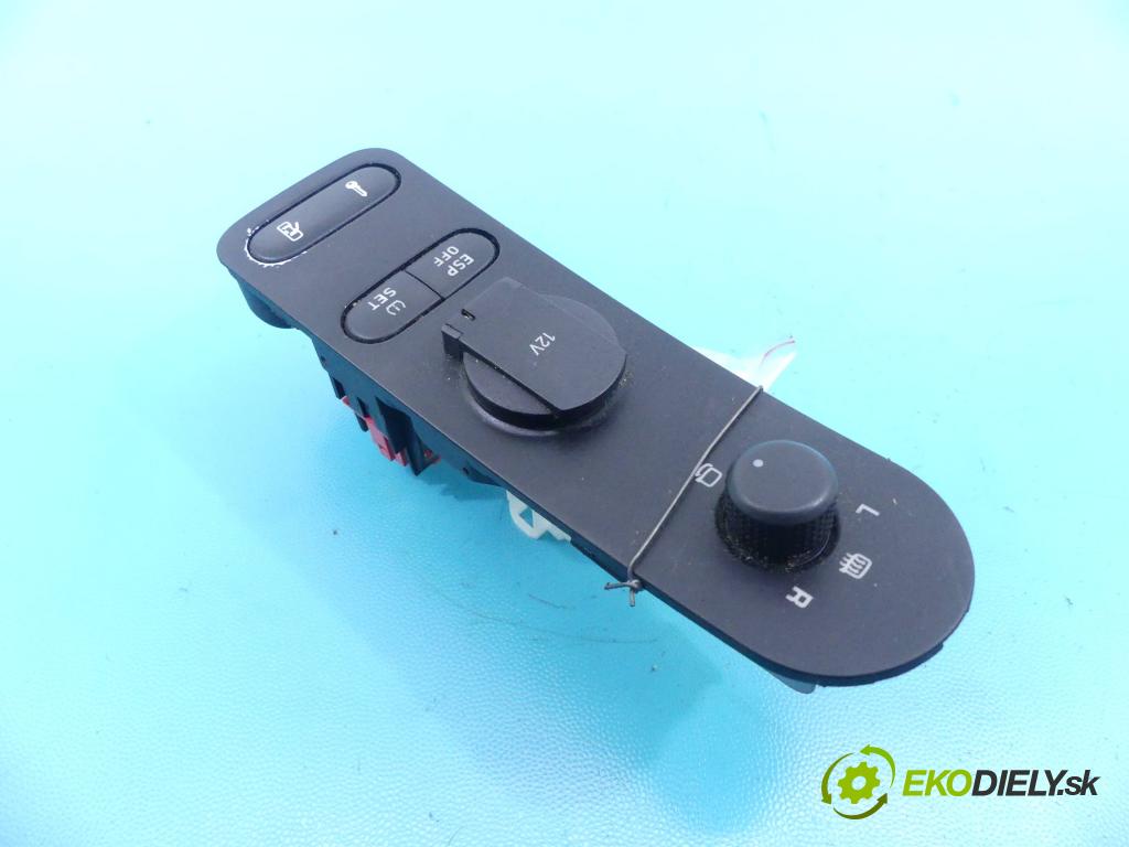 Seat Leon II 2005-2012 1.9 tdi 105 hp manual 77 kW 1896 cm3 5- Přepínač oken zpětných zrcátek 5P0962125