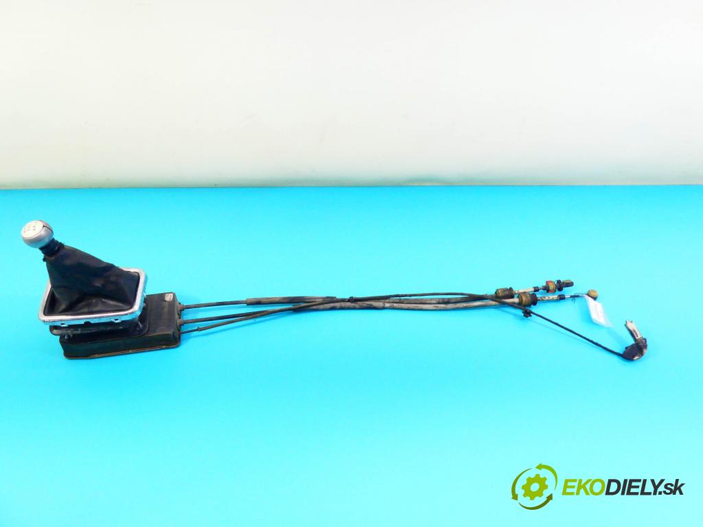 Peugeot 407 2.0 hdi 136 HP manual 100 kW 1997 cm3 4- Páka: Změny: stupeň,rýchlosť  (Rýchlostné páky / kulisy)