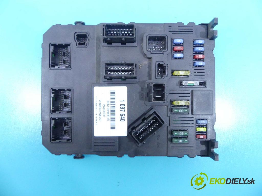 Peugeot 407 1.6 hdi 109 HP manual 80 kW 1560 cm3 5- modul riadiaca jednotka 9655708480 (Ostatné)