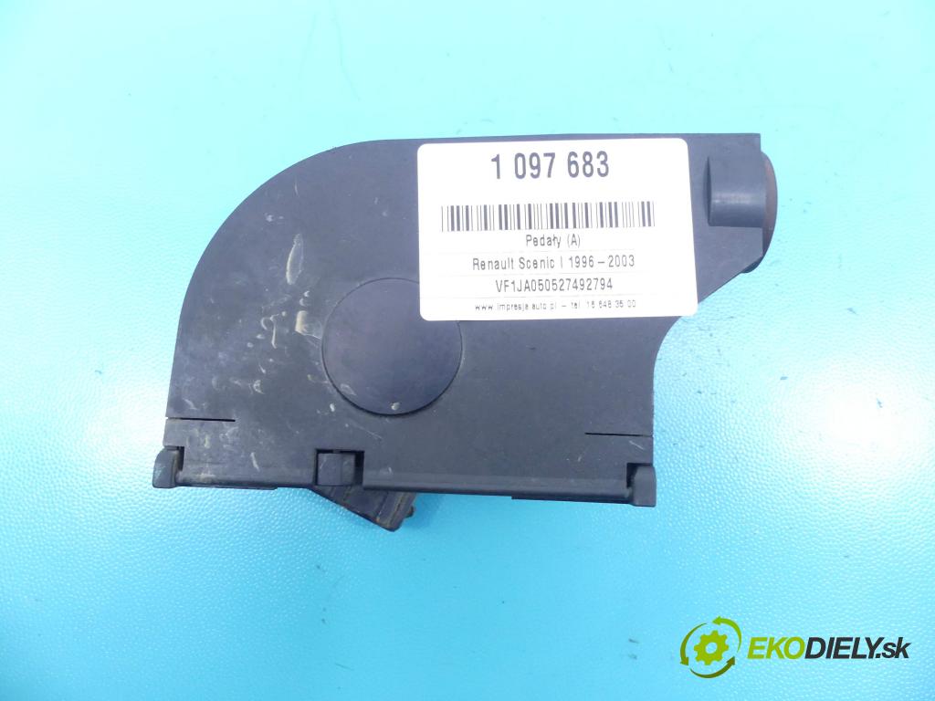 Renault Scenic I 1996-2003 1.9 dci 102 HP manual 75 kW 1870 cm3 5- pedále 8200139460 (Pedále)