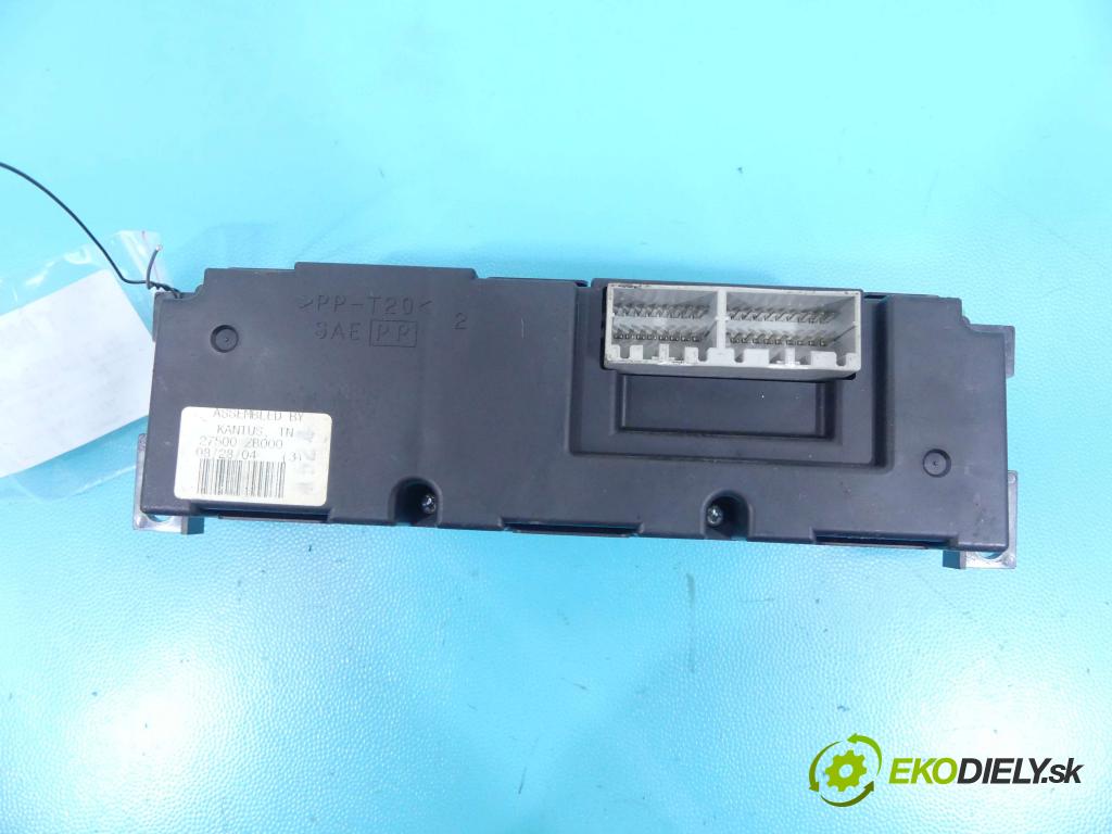 Nissan Altima L31 2002-2006 2.5 16v 179KM automatic 132 kW 2488 cm3 4- panel kúrenia 27500-ZB000