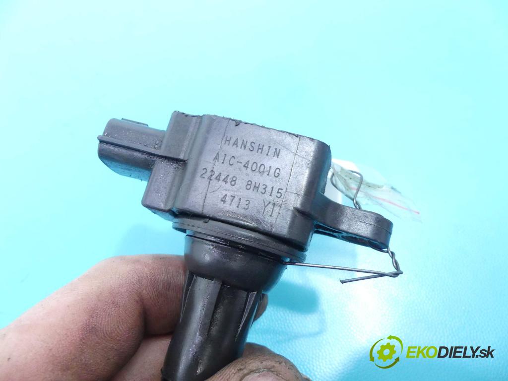 Nissan Altima L31 2002-2006 2.5 16v 179KM automatic 132 kW 2488 cm3 4- cievka zapaľovacia 22448-8H315 (Zapaľovacie cievky, moduly)