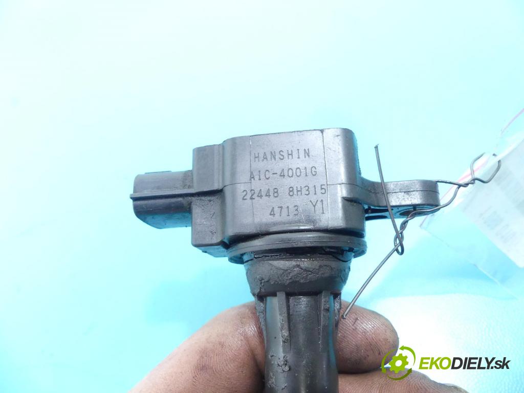 Nissan Altima L31 2002-2006 2.5 16v 179KM automatic 132 kW 2488 cm3 4- cievka zapaľovacia 22448-8H315 (Zapaľovacie cievky, moduly)