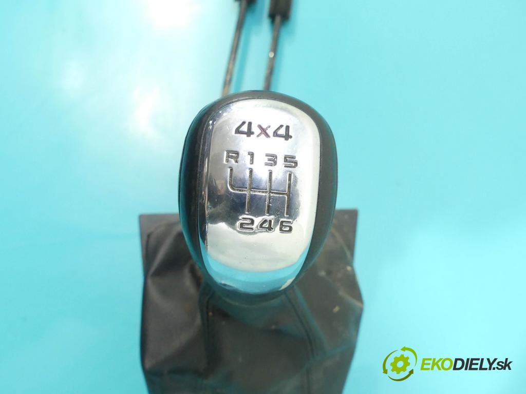 Skoda Yeti 2009-2012 2.0 tdi 4X4 140 HP manual 103 kW 1968 cm3 5- Páka: Změny: stupeň,rýchlosť 1K0711049CK (Rýchlostné páky / kulisy)