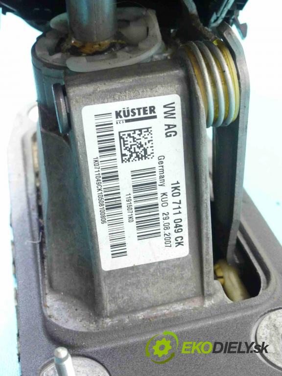 Skoda Yeti 2009-2012 2.0 tdi 4X4 140 HP manual 103 kW 1968 cm3 5- Páka: Změny: stupeň,rýchlosť 1K0711049CK (Rýchlostné páky / kulisy)