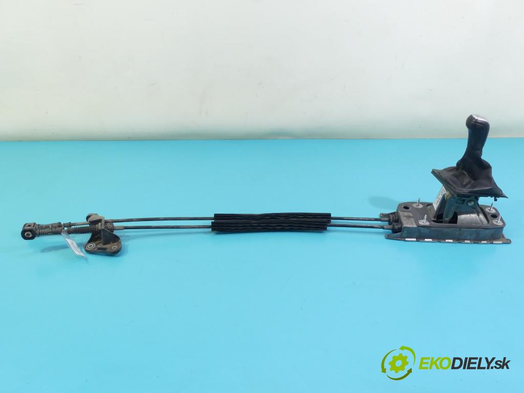 Skoda Yeti 2009-2012 2.0 tdi 4X4 140 HP manual 103 kW 1968 cm3 5- Páka: Změny: stupeň,rýchlosť 1K0711049CK (Rýchlostné páky / kulisy)