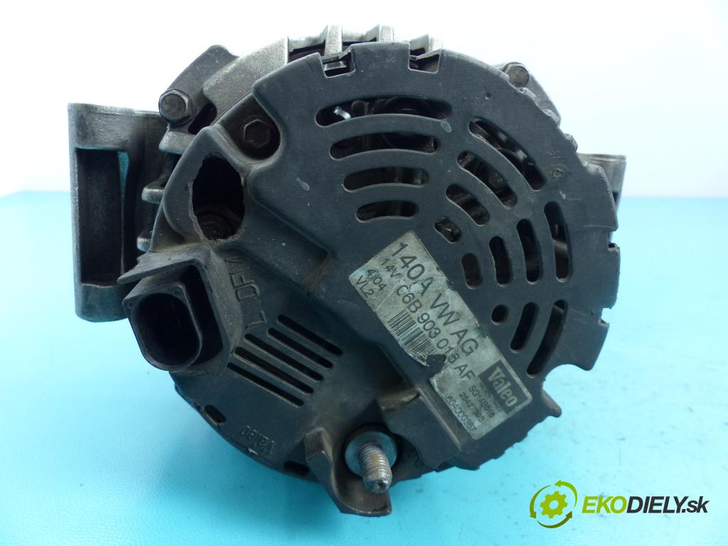 Audi A6 C5 1997-2004 2.0 20v 131 HP automatic 96 kW 1984 cm3 5- Alternator 2542739B (Alternátory)