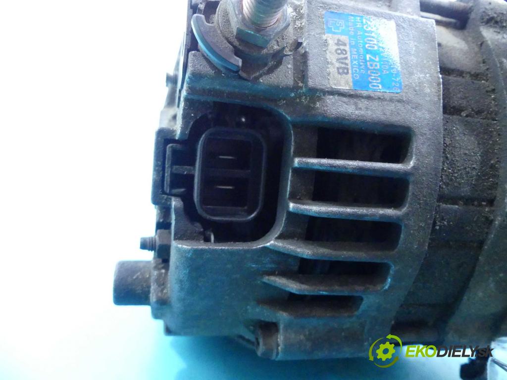 Nissan Altima L31 2002-2006 2.5 16v 179KM automatic 132 kW 2488 cm3 4- Alternator 23100-ZB000 (Alternátory)