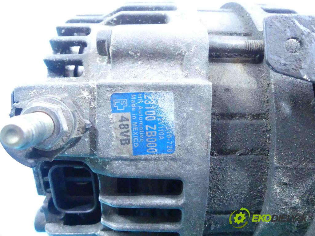 Nissan Altima L31 2002-2006 2.5 16v 179KM automatic 132 kW 2488 cm3 4- Alternator 23100-ZB000 (Alternátory)