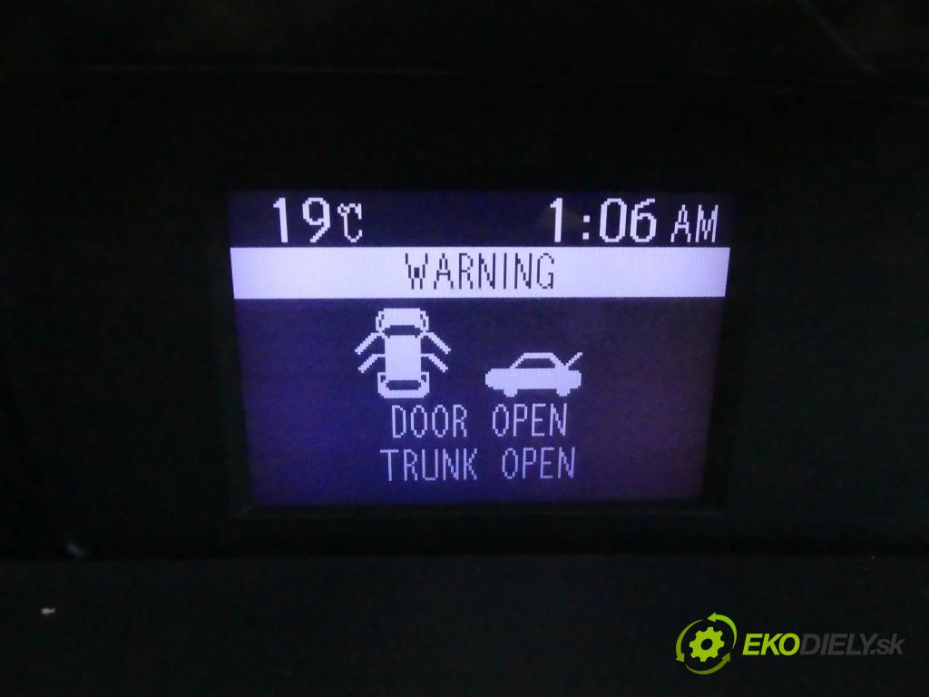 Mazda 3 II BL 2008-2013 1.6 CiTD 116 HP manual 85 kW 1560 cm3 5- Zobrazit: 461000-7197 (Prístrojové dosky, displeje)