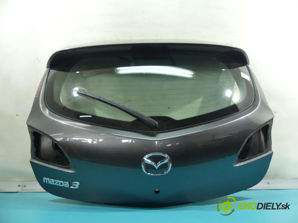 Mazda 3 II BL 2008-2013 1.6 CiTD 116 hp manual 85 kW 1560 cm3 5- zadní kufrové dveře  (Zadní kapoty)