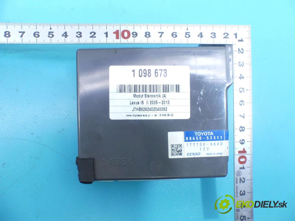 Lexus IS II 2005-2013 2.2d 150 HP manual 110 kW 2231 cm3 4- modul riadiaca jednotka 88650-53311 (Ostatné)