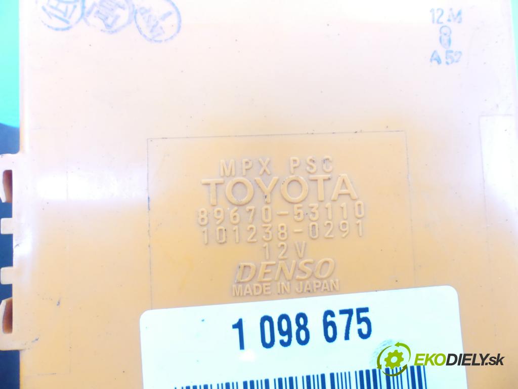Lexus IS II 2005-2013 2.2d 150 HP manual 110 kW 2231 cm3 4- modul riadiaca jednotka 89670-53110 (Ostatné)