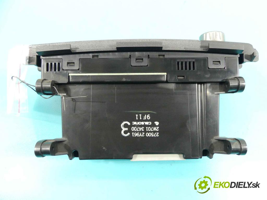 Nissan Maxima A33 1999-2003 3.0 V6 193 HP automatic 142 kW 2988 cm3 4- panel kúrenia 275002Y961
