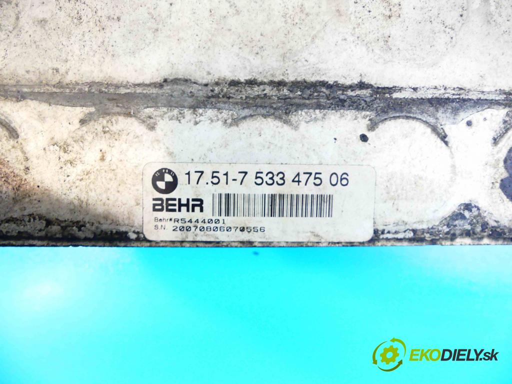 Bmw X5 E70 2006-2013 3.0d 235 hp automatic 173 kW 2993 cm3 5- Intercooler 7533475 (Chladiče nasávaného vzduchu (intercoolery))