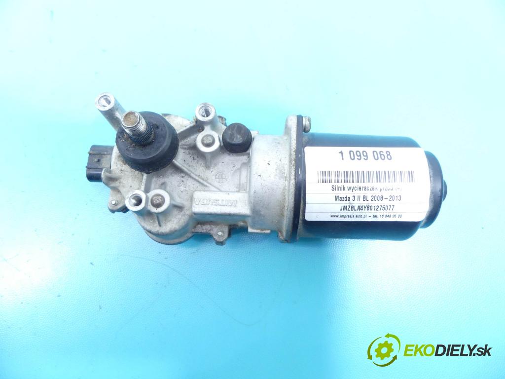 Mazda 3 II BL 2008-2013 1.6 CiTD 116 hp manual 85 kW 1560 cm3 5- motor stěračů přední