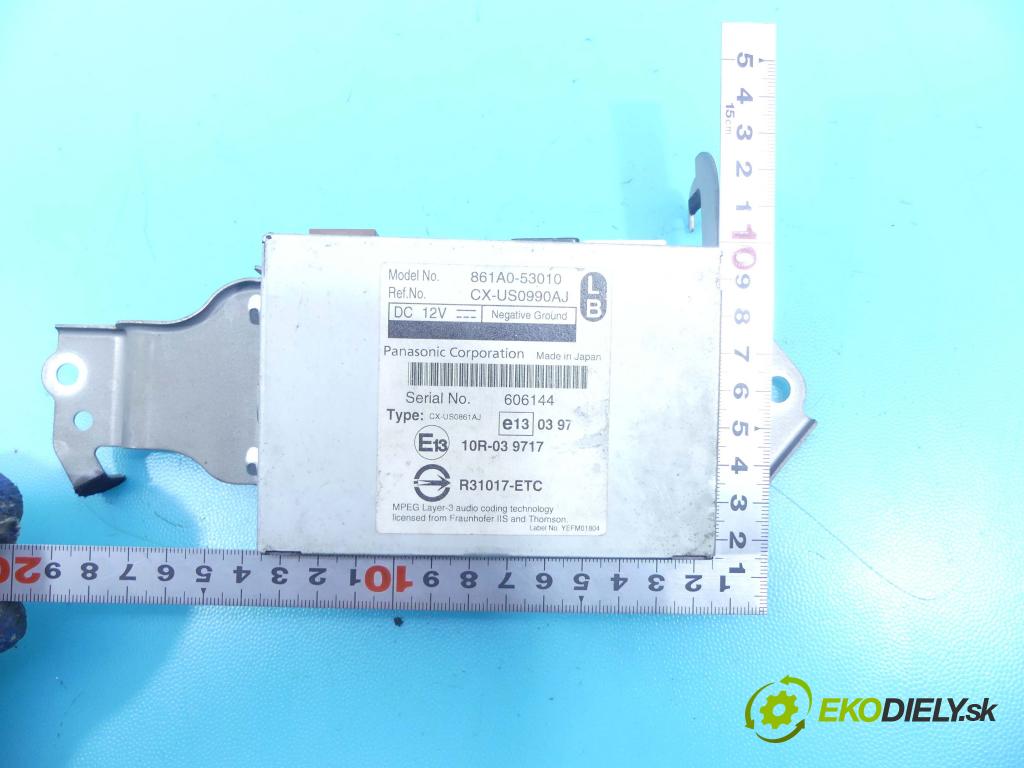 Lexus IS II 2005-2013 2.2d 150 HP manual 110 kW 2231 cm3 4- modul riadiaca jednotka 861A0-53010 (Ostatné)