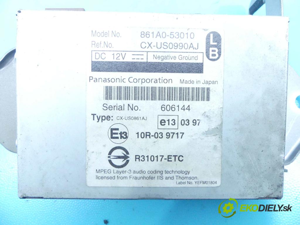 Lexus IS II 2005-2013 2.2d 150 HP manual 110 kW 2231 cm3 4- modul riadiaca jednotka 861A0-53010 (Ostatné)