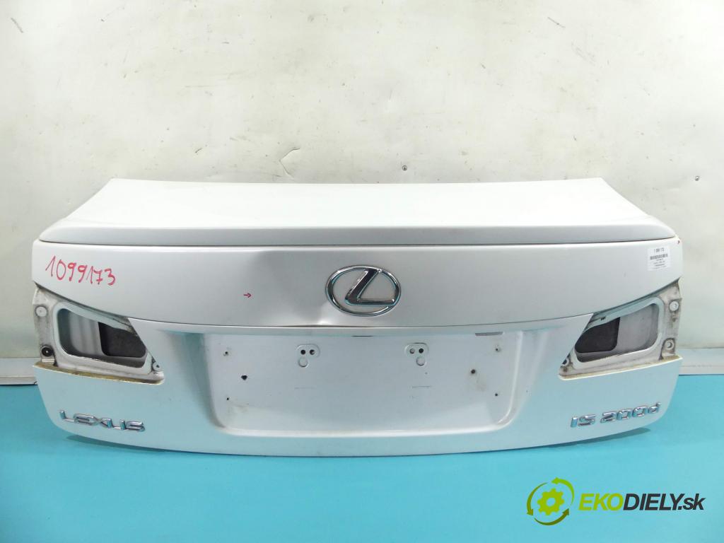 Lexus IS II 2005-2013 2.2d 150 hp manual 110 kW 2231 cm3 4- zadní kufrové dveře  (Zadní kapoty)