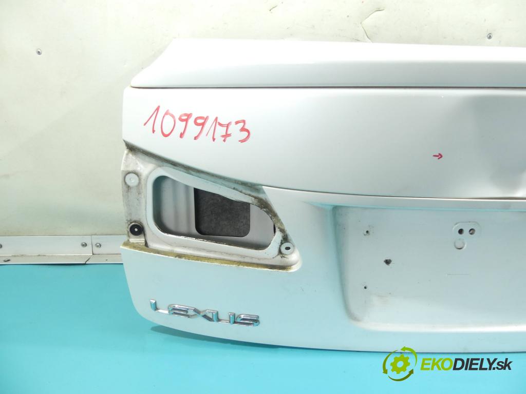 Lexus IS II 2005-2013 2.2d 150 hp manual 110 kW 2231 cm3 4- zadní kufrové dveře (Zadní kapoty)