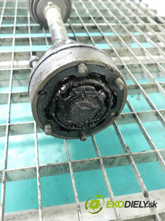 Skoda Fabia II 2007-2014 1.6 16v 105 HP manual 77 kW 1598 cm3 5- poloos ľavé 6Q0407271DR (Poloosy)