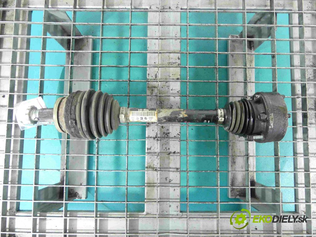 Skoda Fabia II 2007-2014 1.6 16v 105 HP manual 77 kW 1598 cm3 5- poloos ľavé 6Q0407271DR (Poloosy)