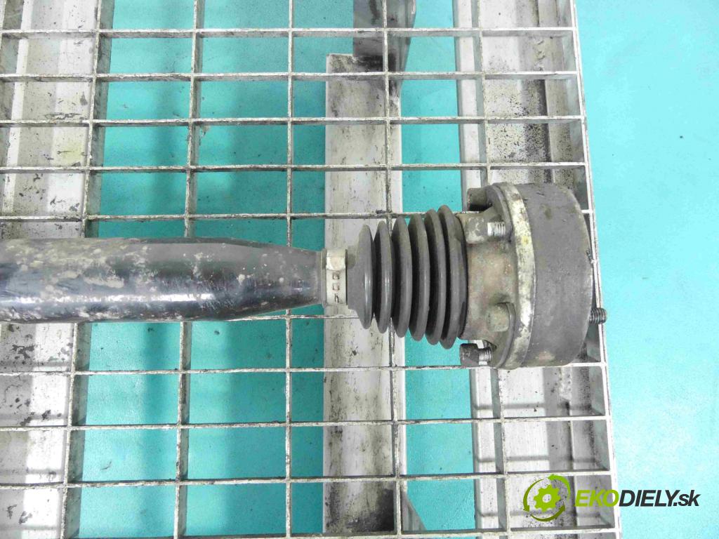 Skoda Fabia II 2007-2014 1.6 16v 105 HP manual 77 kW 1598 cm3 5- poloos pravé 6Q0407272EC (Poloosy)