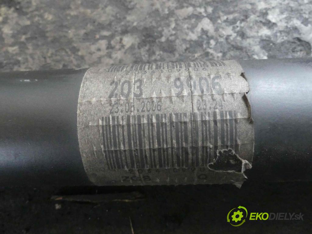 Mercedes C W203 2000-2007 2,2.0 cdi 150 HP automatic 110 kW 2148 cm3 5- Hřídel: jízda:  (Kardaňové hriadele)