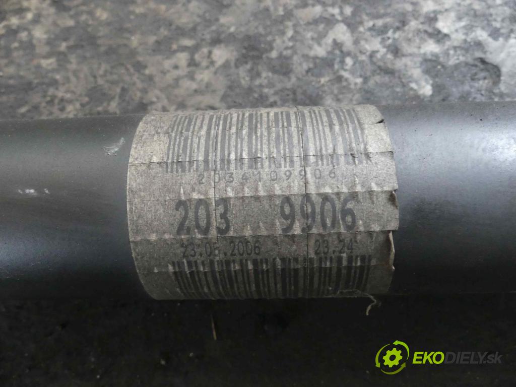 Mercedes C W203 2000-2007 2,2.0 cdi 150 HP automatic 110 kW 2148 cm3 5- Hřídel: jízda:  (Kardaňové hriadele)