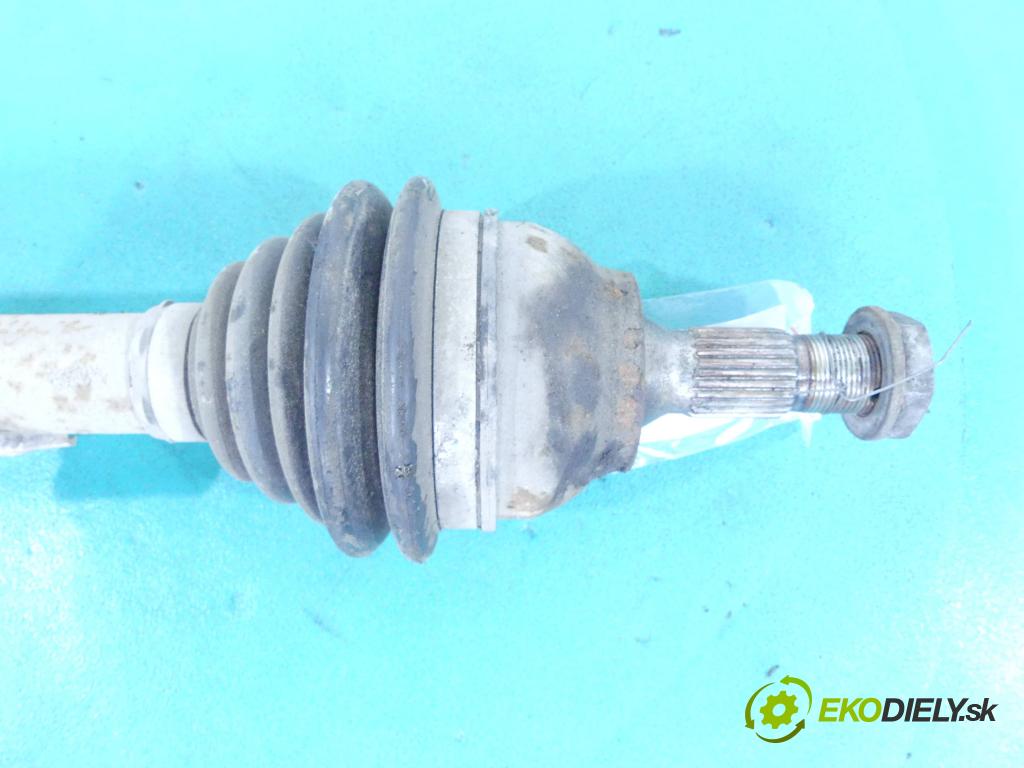 Peugeot 308 I 2007-2013 1.4 16v 98 HP manual 72 kW 1397 cm3 5- poloos ľavé  (Poloosy)