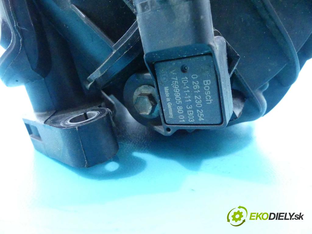 Peugeot 308 I 2007-2013 1.4 16v 98 HP manual 72 kW 1397 cm3 5- zvod nasávací V760573380-03 (Sacie potrubia)