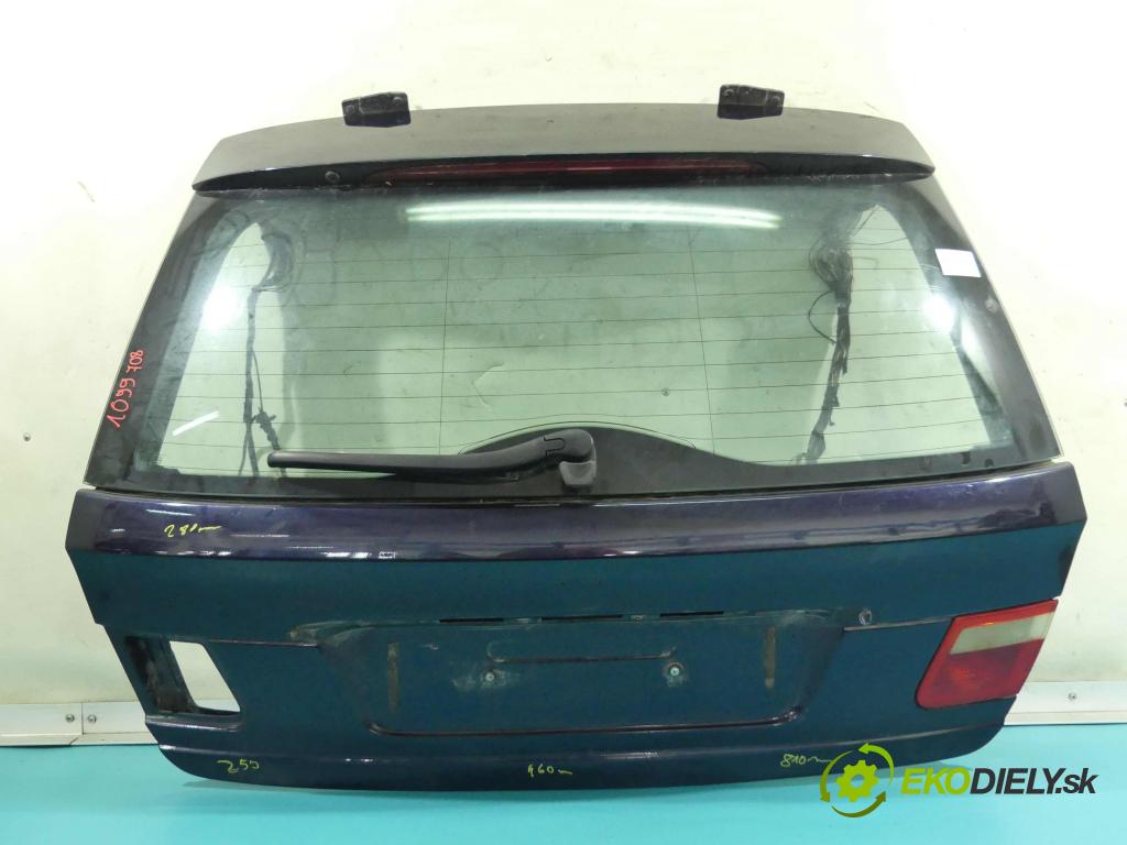 Bmw 3 E46 1998-2007 2.0 24V 150 hp manual 110 kW 1991 cm3 5- zadní kufrové dveře  (Zadní kapoty)