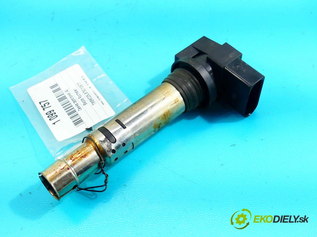 Skoda Roomster 1.6 16v 105 HP manual 77 kW 1598 cm3 5- cievka zapaľovacia 036905715C (Zapaľovacie cievky, moduly)