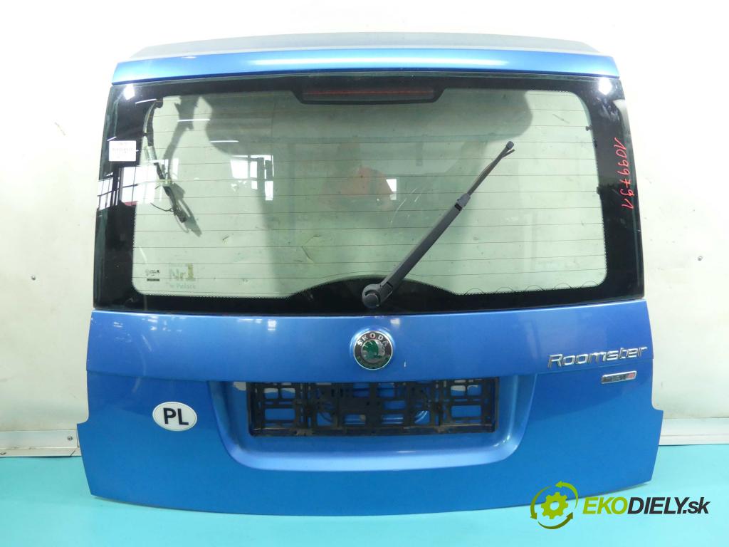 Skoda Roomster 1.6 16v 105 HP manual 77 kW 1598 cm3 5- zadna kufor  (Zadné kapoty)
