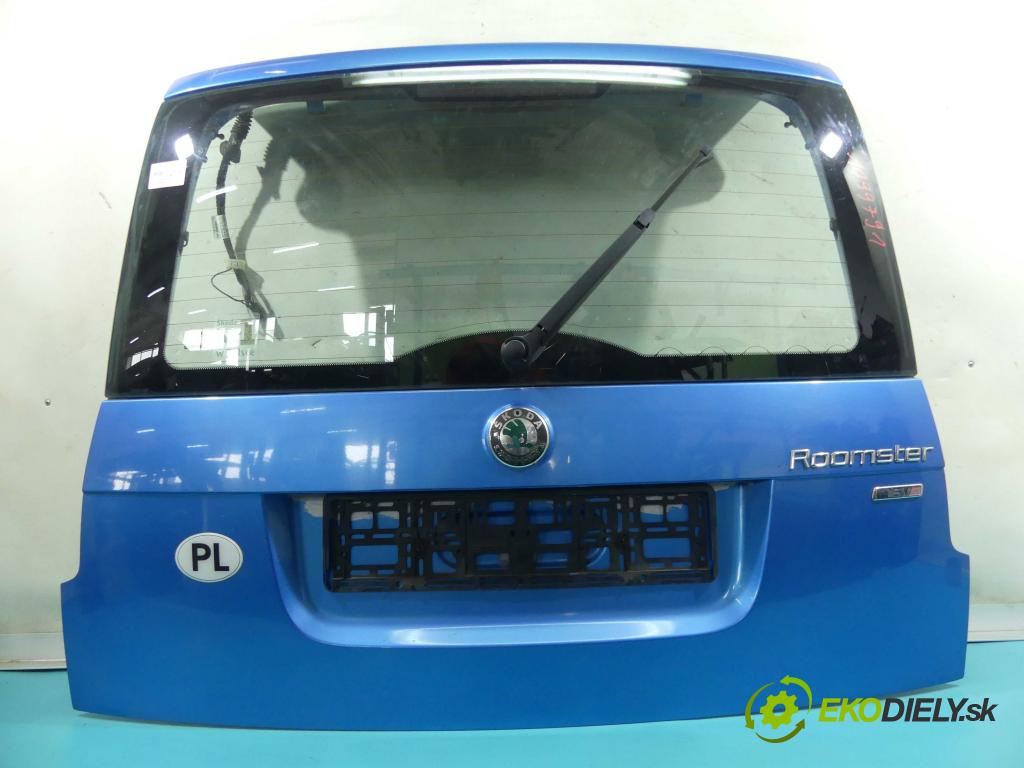 Skoda Roomster 1.6 16v 105 HP manual 77 kW 1598 cm3 5- zadna kufor  (Zadné kapoty)