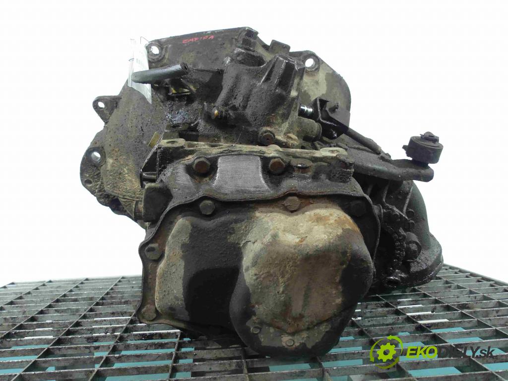 Opel Zafira A 1999-2005 1.6 16v 101 HP manual 74 kW 1598 cm3 5- prevodovka stupeň,rýchlosť manual