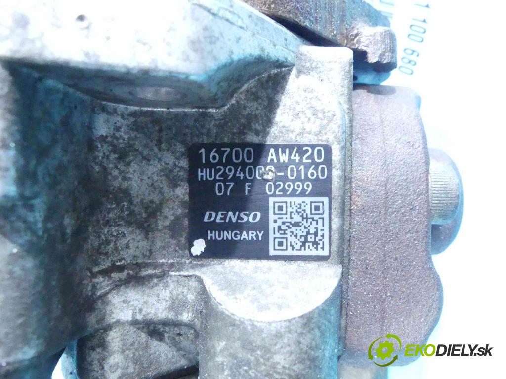 Nissan Almera N16 2000-2006 2.2 td 111KM manual 82 kW 2184 cm3 5- čerpadlo vstrekovacia 16700 AW420 (Vstrekovacie čerpadlá)