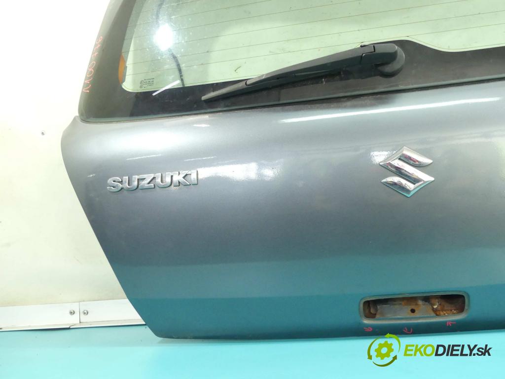 Suzuki Swift Mk6 2005-2010 1.3 16v 92 hp manual 68 kW 1328 cm3 5- zadní kufrové dveře  (Zadní kapoty)