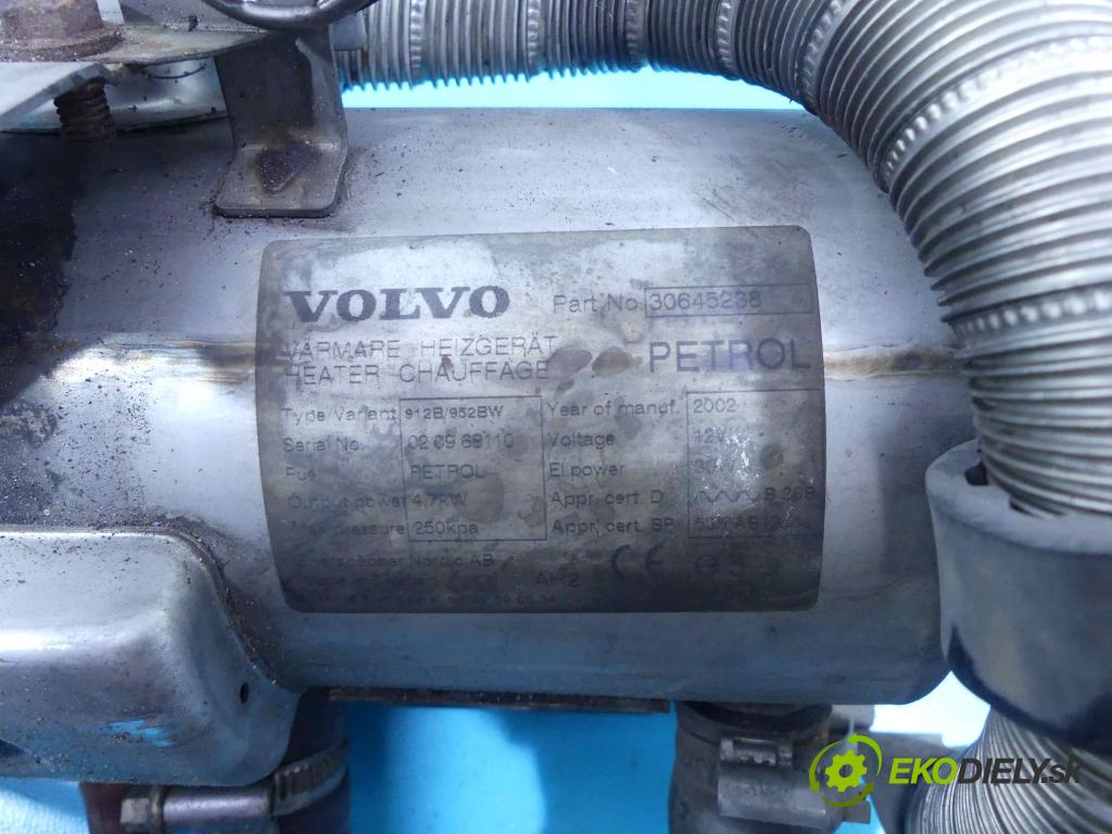 Volvo XC90 I 2002-2014 2.9 T 272 HP automatic 200 kW 2922 cm3 5- Webasto 30645238 (Webasto)
