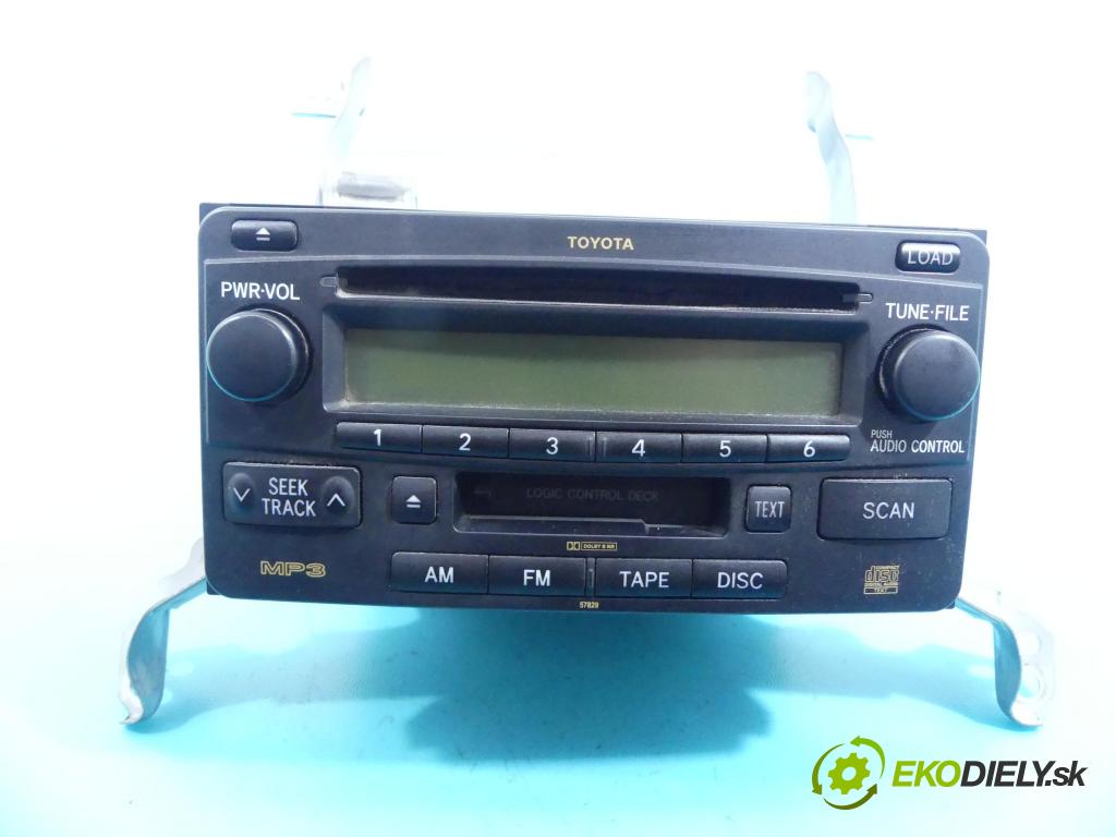 Toyota Land Cruiser J200 2007- 4.5 V8 D4D 328KM automatic 241 kW 4461 cm3 5- Radio továreň: 86120-60A60