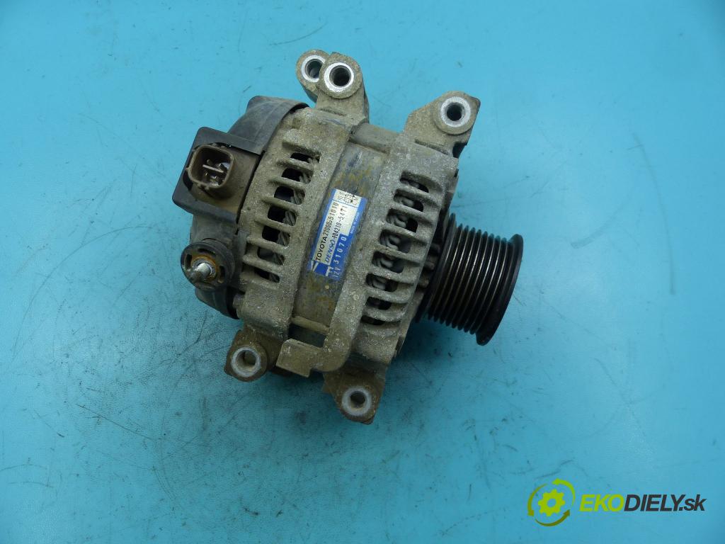 Toyota Land Cruiser J200 2007- 4.5 V8 D4D 328KM automatic 241 kW 4461 cm3 5- Alternator 27060-51010 (Alternátory)
