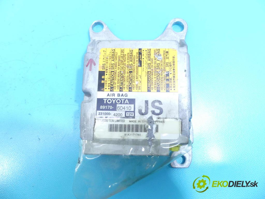 Toyota Land Cruiser J200 2007- 4.5 V8 D4D automatic 241 kW 4461 cm3 5- modul riadiaca jednotka 89170-60410 (Ostatné)