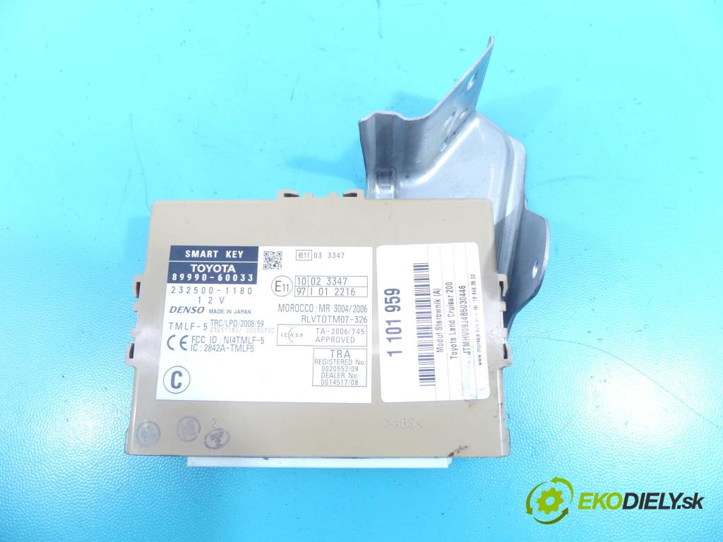 Toyota Land Cruiser J200 2007- 4.5 V8 D4D automatic 241 kW 4461 cm3 5- modul riadiaca jednotka 89990-60033 (Ostatné)