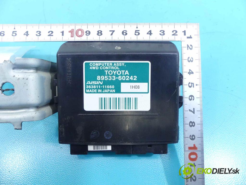 Toyota Land Cruiser J200 2007- 4.5 V8 D4D automatic 241 kW 4461 cm3 5- modul riadiaca jednotka 89533-60242 (Ostatné)