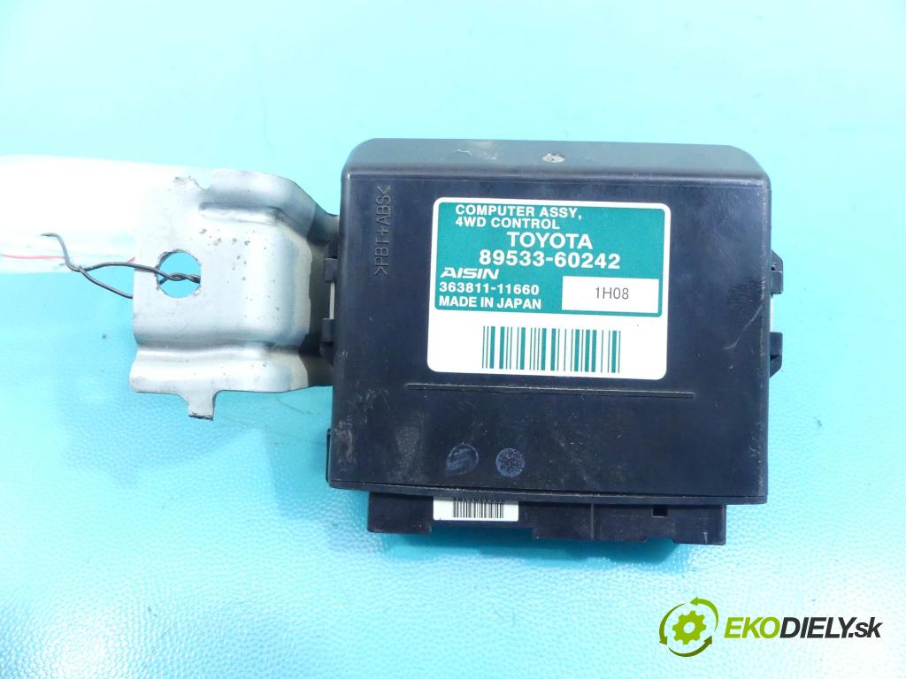 Toyota Land Cruiser J200 2007- 4.5 V8 D4D automatic 241 kW 4461 cm3 5- modul riadiaca jednotka 89533-60242 (Ostatné)